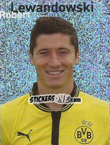 Sticker Robert Lewandowski - Borussia Dortmund 2012-2013 n. 137 - Panini