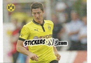 Sticker Robert Lewandowski - Borussia Dortmund 2012-2013 n. 139 - Panini