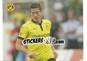 Figurina Robert Lewandowski - Borussia Dortmund 2012-2013 - Panini