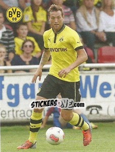 Sticker Julian Schieber - Borussia Dortmund 2012-2013 n. 153 - Panini