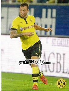 Sticker Julian Schieber - Borussia Dortmund 2012-2013 n. 154 - Panini
