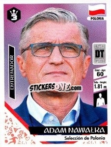 Sticker Adam Nawałka - Russia 2018 - 3 REYES