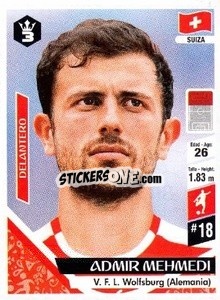 Sticker Admir Mehmedi - Russia 2018 - 3 REYES