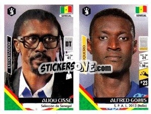 Sticker Aliou Cissé / Alfred Gomis