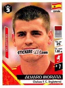 Sticker Álvaro Morata - Russia 2018 - 3 REYES