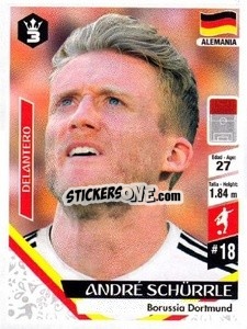 Figurina André Schürrle - Russia 2018 - 3 REYES