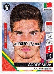 Cromo André Silva - Russia 2018 - 3 REYES