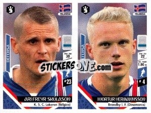 Sticker Ari Freyr Skúlason / Hjortur Hermannsson