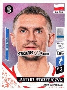 Sticker Artur Jedrzejczyk - Russia 2018 - 3 REYES