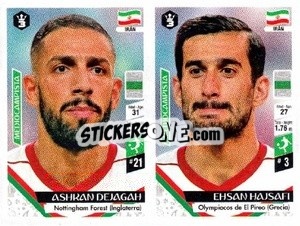 Sticker Ashkan Dejagah / Ehsan Hajsafi