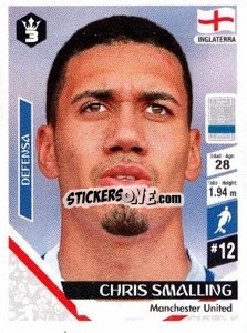 Cromo Chris Smalling - Russia 2018 - 3 REYES