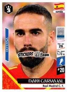 Cromo Dani Carvajal - Russia 2018 - 3 REYES