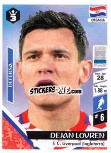 Cromo Dejan Lovren