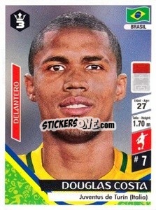 Sticker Douglas Costa - Russia 2018 - 3 REYES