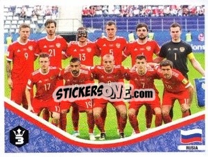 Cromo Equipo - Russia 2018 - 3 REYES