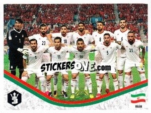 Sticker Equipo - Russia 2018 - 3 REYES