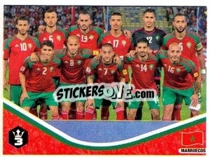 Sticker Equipo - Russia 2018 - 3 REYES