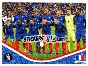 Sticker Equipo - Russia 2018 - 3 REYES