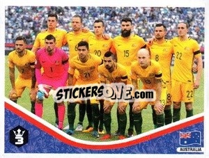 Sticker Equipo - Russia 2018 - 3 REYES