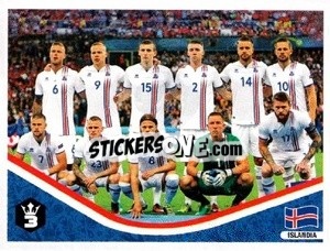 Sticker Equipo - Russia 2018 - 3 REYES