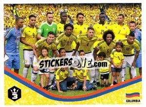 Sticker Equipo - Russia 2018 - 3 REYES