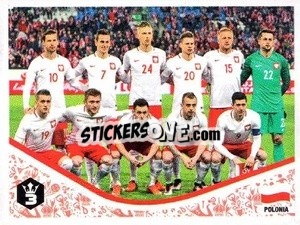 Sticker Equipo - Russia 2018 - 3 REYES