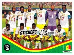 Sticker Equipo - Russia 2018 - 3 REYES