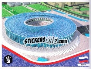 Sticker Estadio de Nizhni Nóvgorod - Russia 2018 - 3 REYES