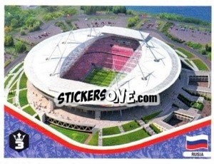 Sticker Estadio de San Petersburgo - Russia 2018 - 3 REYES