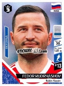 Sticker Fedor Kudryashov - Russia 2018 - 3 REYES