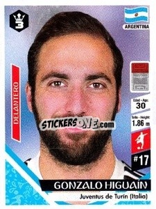 Sticker Gonzalo Higuaín