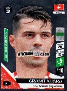 Sticker Granit Xhaka - Russia 2018 - 3 REYES