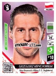 Sticker Grzegorz Krychowiak - Russia 2018 - 3 REYES