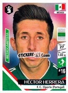 Sticker Héctor Herrera - Russia 2018 - 3 REYES