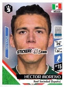 Sticker Héctor Moreno - Russia 2018 - 3 REYES