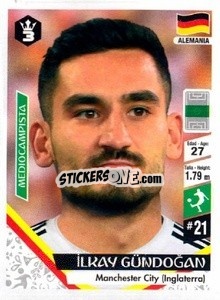 Figurina İlkan Gündoğan - Russia 2018 - 3 REYES