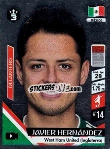 Cromo Javier Hernández