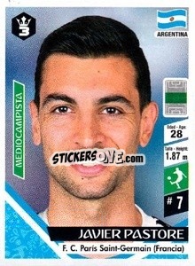 Cromo Javier Pastore