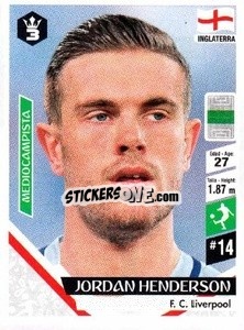 Cromo Jordan Henderson - Russia 2018 - 3 REYES