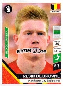 Cromo Kevin De Bruyne