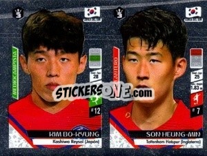 Figurina Kim Bo-Kyung / Son Heung-Min - Russia 2018 - 3 REYES