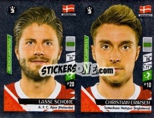 Figurina Lasse Schone / Christian Eriksen - Russia 2018 - 3 REYES