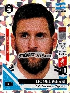 Cromo Lionel Messi - Russia 2018 - 3 REYES