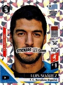 Sticker Luis Suárez - Russia 2018 - 3 REYES