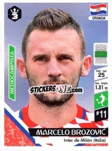 Sticker Marcelo Brozović - Russia 2018 - 3 REYES