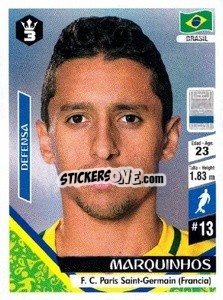 Sticker Marquinhos - Russia 2018 - 3 REYES