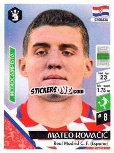 Sticker Mateo Kovačić - Russia 2018 - 3 REYES