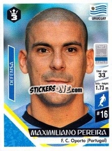 Cromo Maxi Pereira