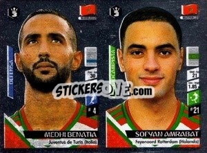 Sticker Medhi Benatia / Sofyan Amrabat