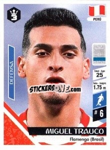 Sticker Miguel Trauco - Russia 2018 - 3 REYES